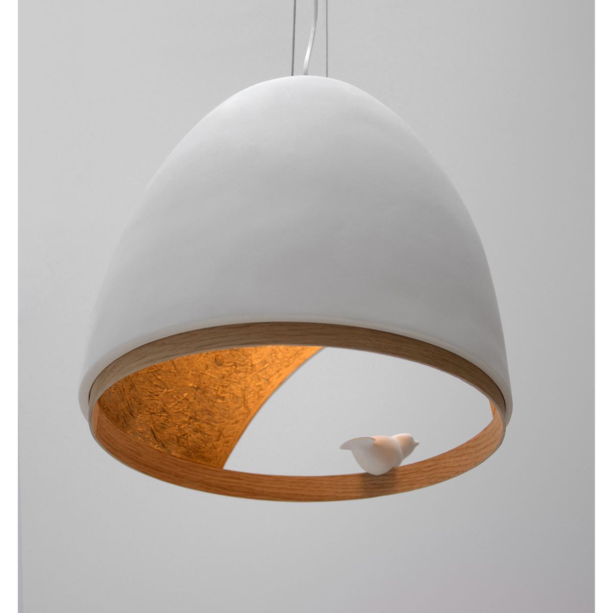 Oiseau Pendant by Compagnie White/Gold – image 5