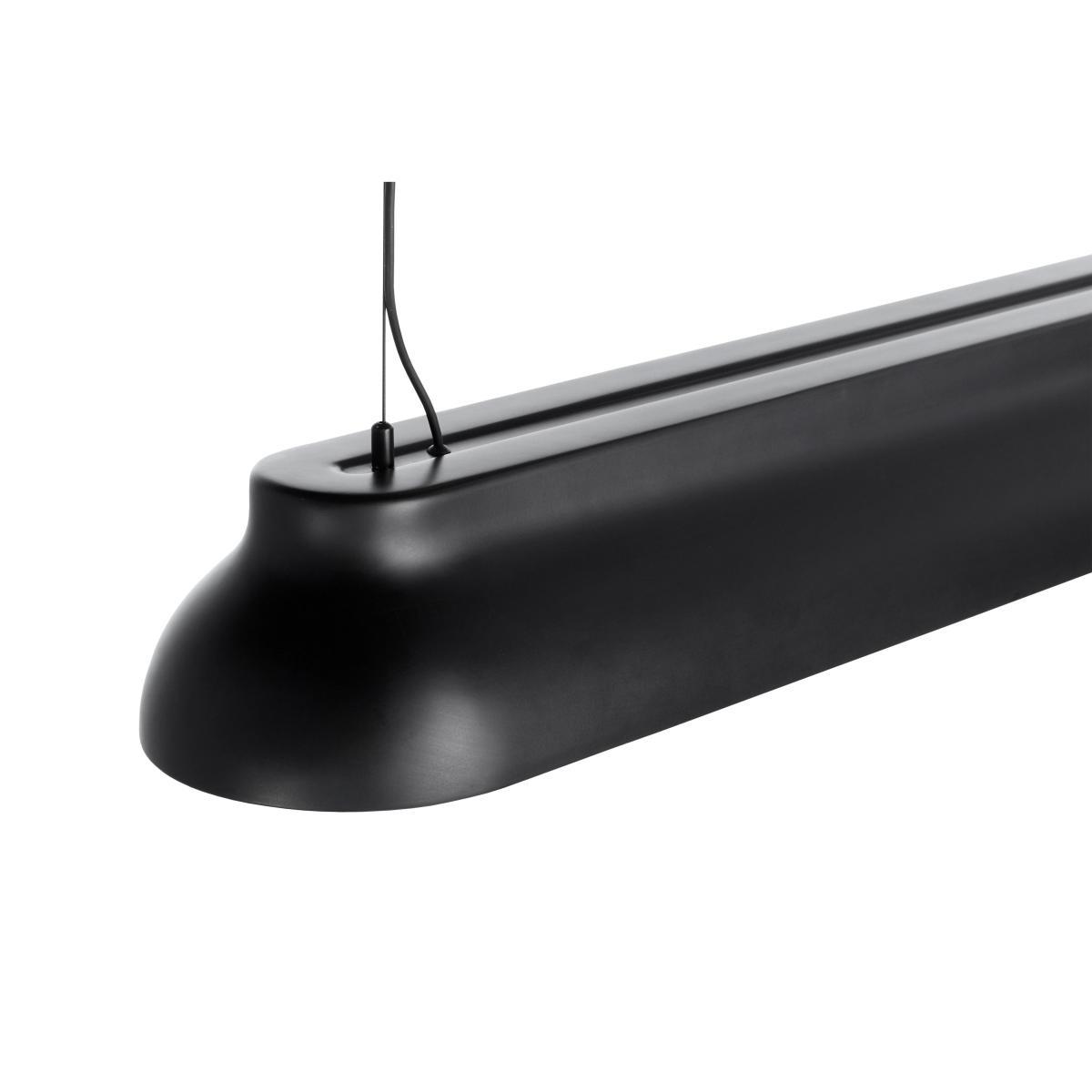 PC Linear Pendant - / LED - L 120 cm / Aluminium by Hay Black – image 2