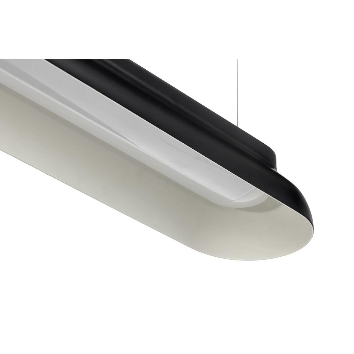 PC Linear Pendant - / LED - L 120 cm / Aluminium by Hay Black – image 3