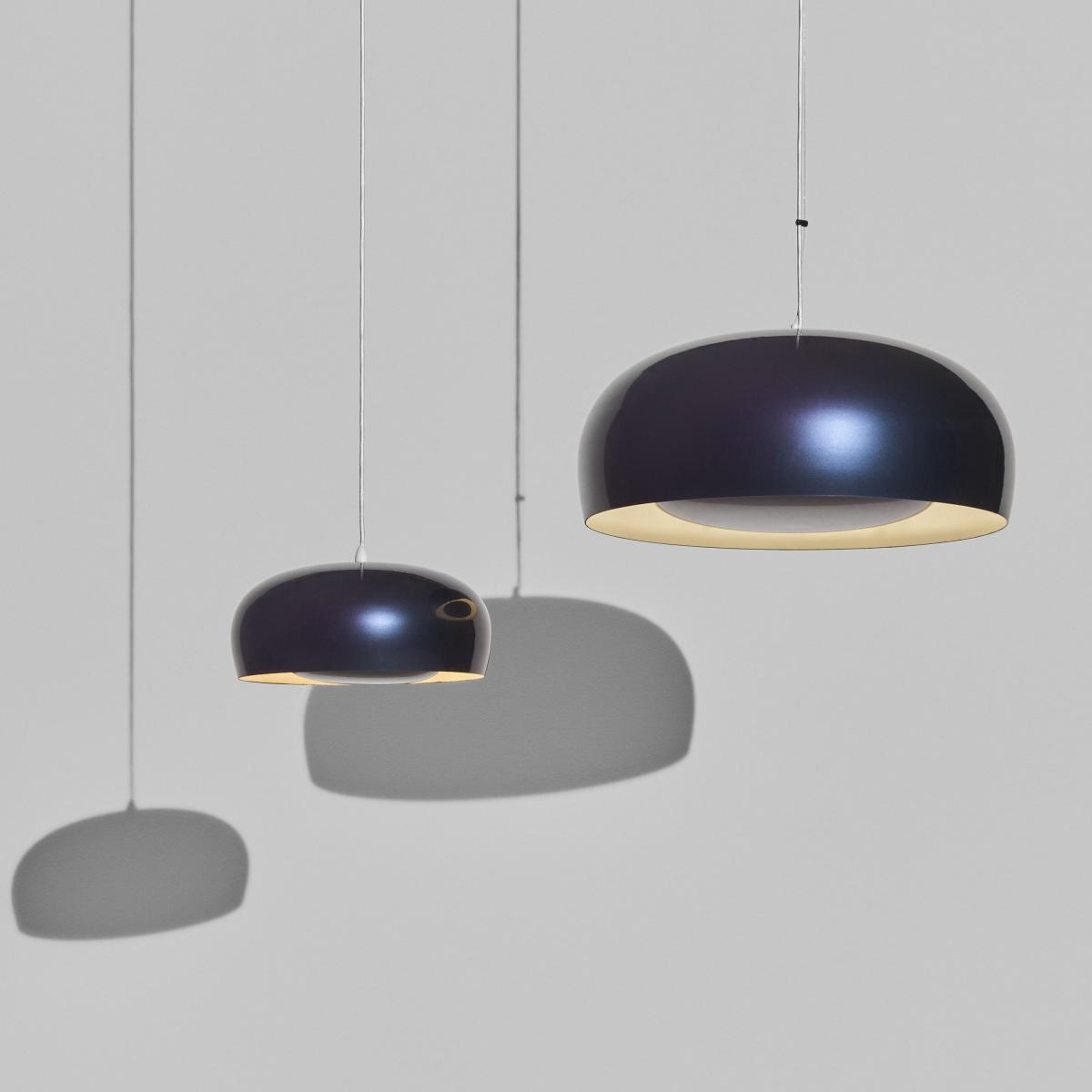Brush Grande Pendant metal black / Ø 60 cm - Petite Friture – image 2