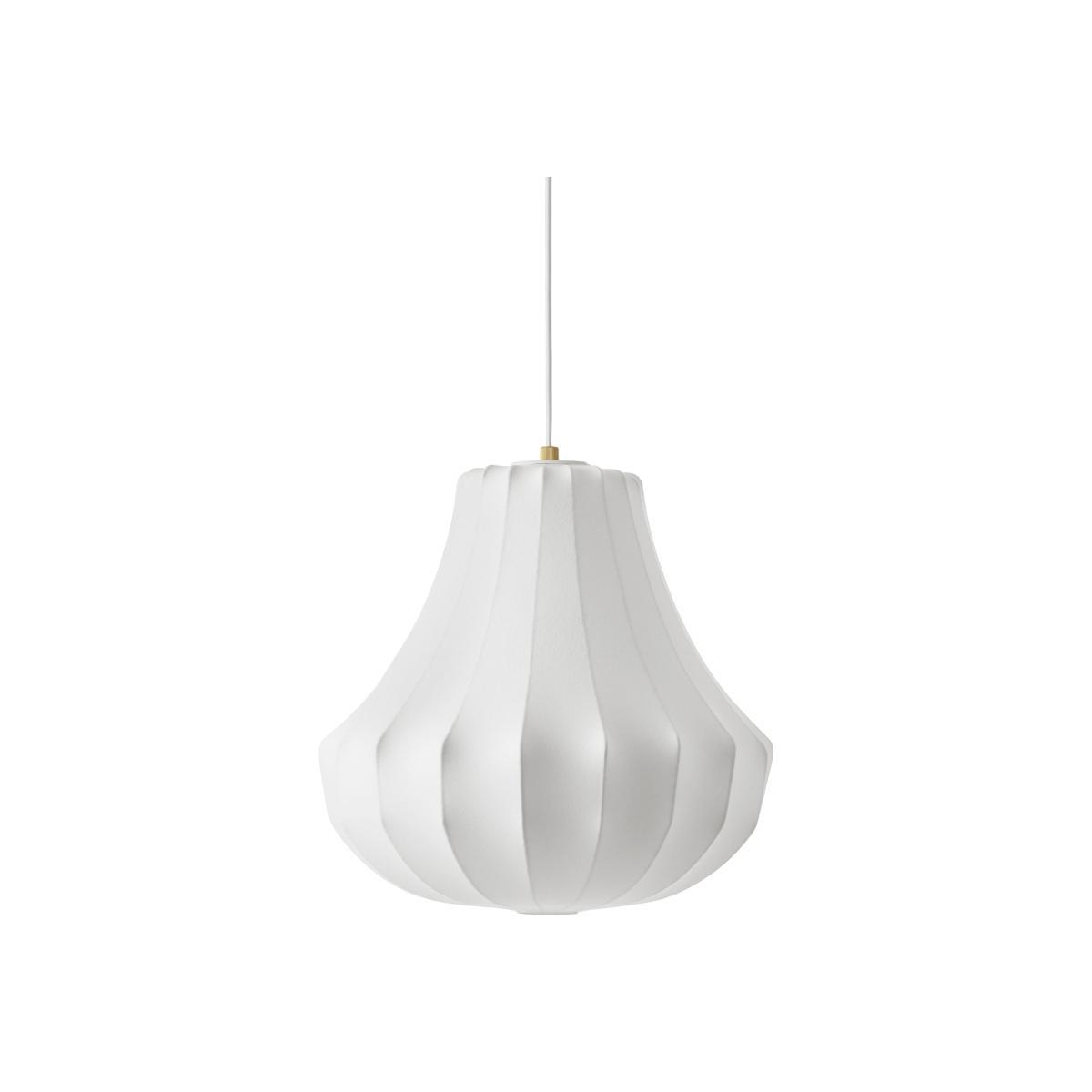 Phantom Small Pendant - / Ø 45 x H 47 cm - Cocoon resin by Normann Copenhagen White – image 1