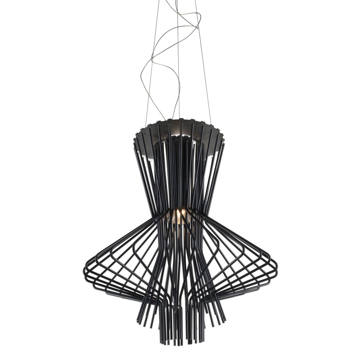 Allegro Ritmico Pendant by Foscarini Black – image 2