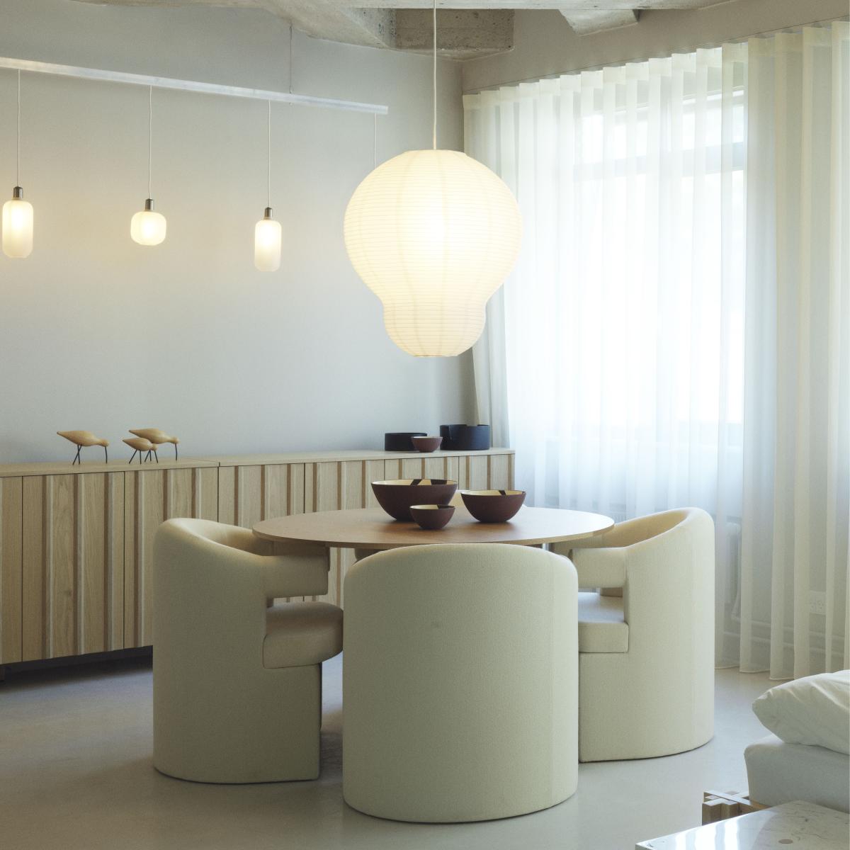 Puff Hvid Lampshade paper white / Rice paper - Ø 60 x H 75 cm - Normann Copenhagen – image 3