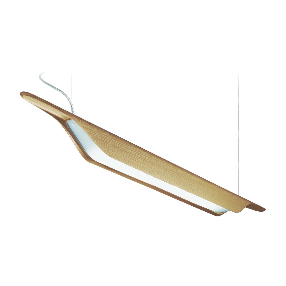Troag Media Pendant - L 185 cm by Foscarini Natural wood – image 1