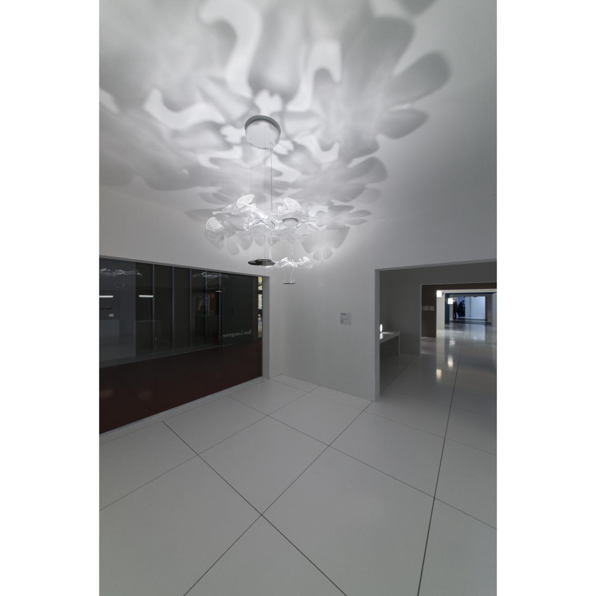 Suspension Chlorophilia Simple LED Pendant - / Bluetooth - Ø 77 by Artemide Transparent – image 4