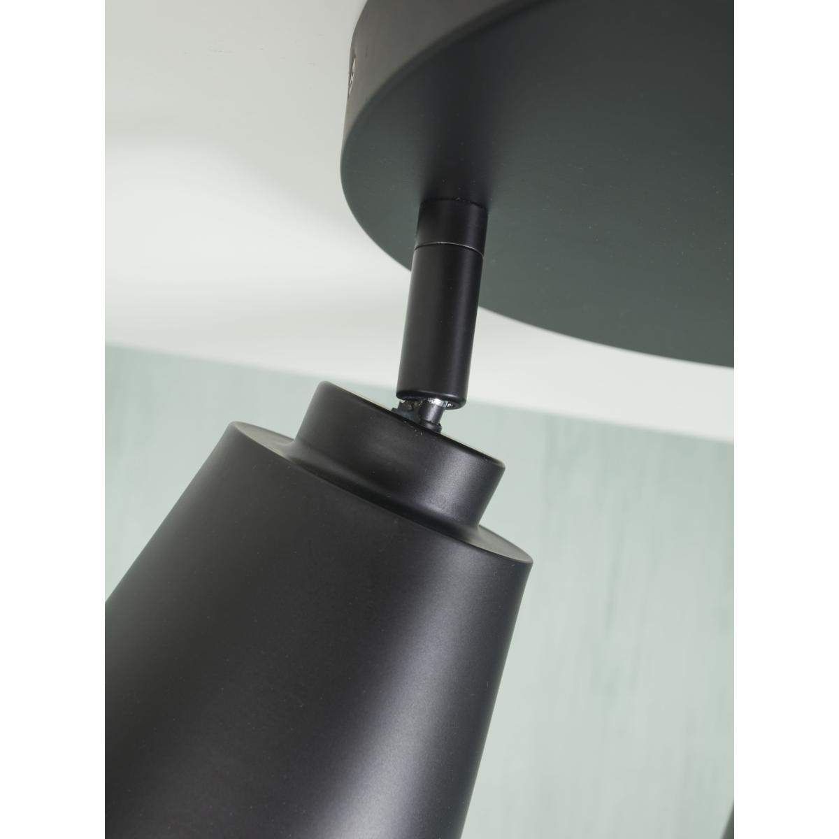 Bremen Ceiling light - / 3 adjustable spotlights - Round Ø 30 cm by It's about Romi Black – image 10