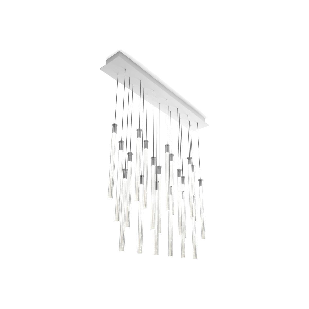 Multispot Tooby Pendant - LED / 20 elements by Fabbian Transparent – image 1