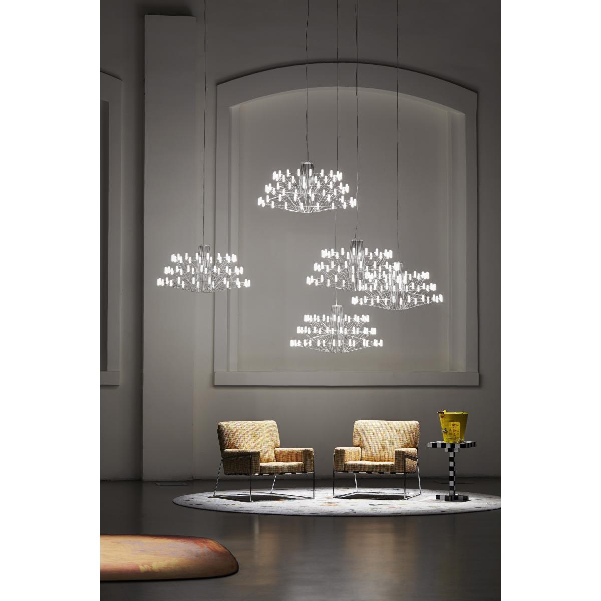 Coppélia Small Pendant - / LED - Ø 68 x H 42 cm by Moooi Black – image 3