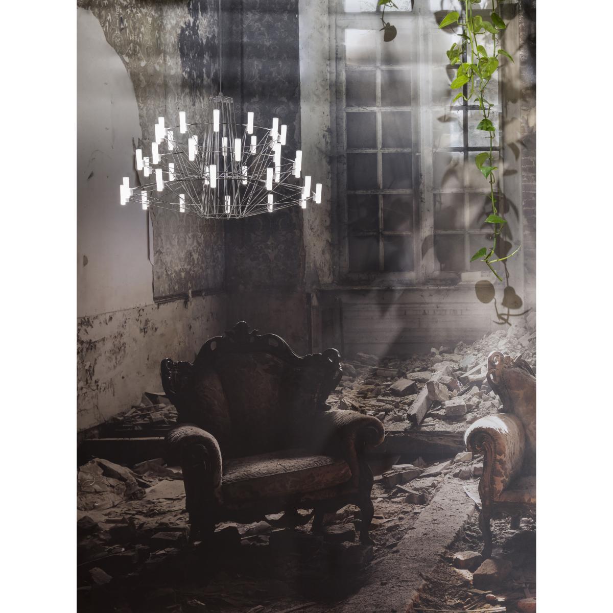 Coppélia Small Pendant - / LED - Ø 68 x H 42 cm by Moooi Black – image 5