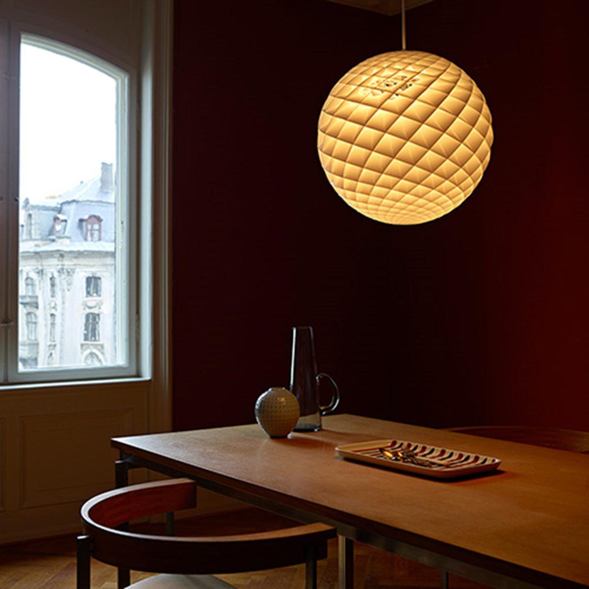 Patera Pendant plastic material white / Ø 30 cm - PVC honeycomb - Louis Poulsen – image 3