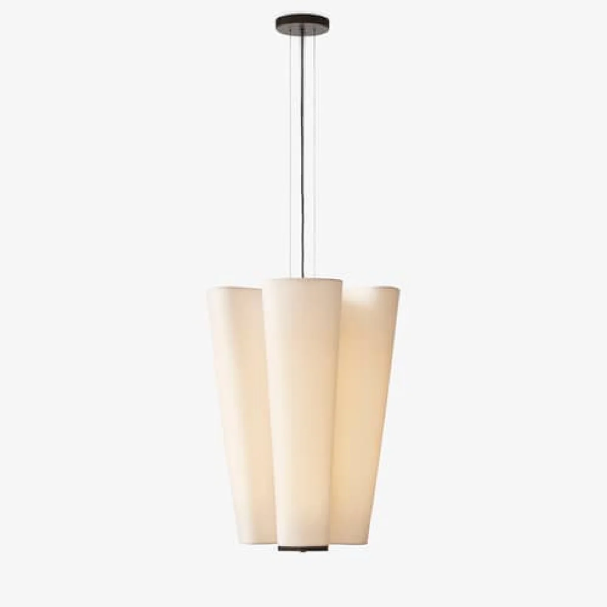 Bella SC115 Pendant textile white / H 75 cm - &tradition – image 2