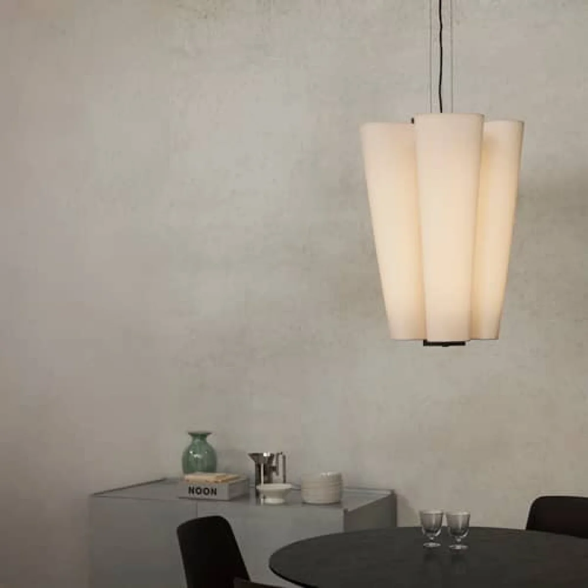 Bella SC115 Pendant textile white / H 75 cm - &tradition – image 4