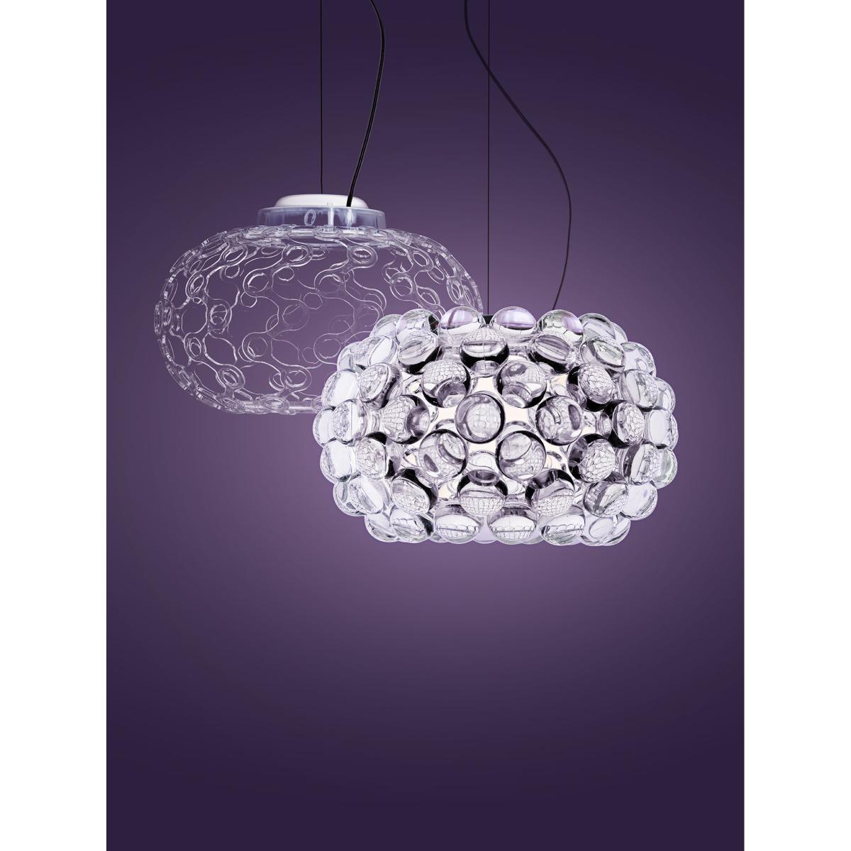 Caboche Plus Pendant - Small / LED - Ø 31 cm by Foscarini Transparent – image 2