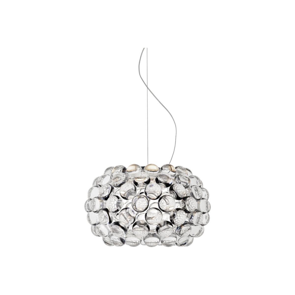 Caboche Plus Pendant - Small / LED - Ø 31 cm by Foscarini Transparent – image 1