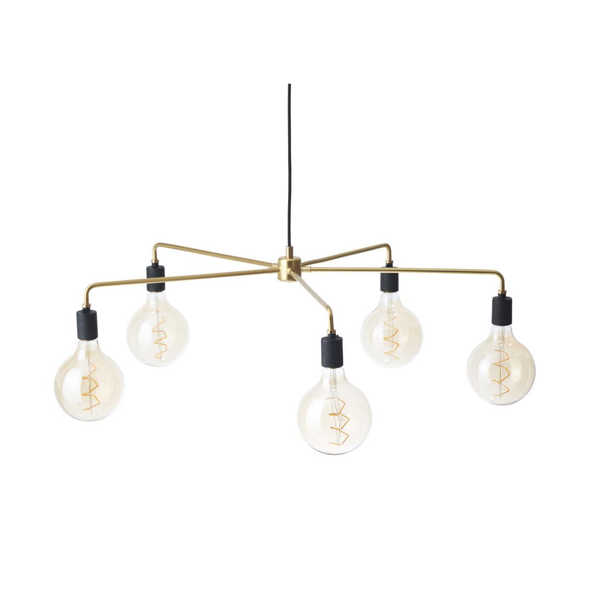 Chambers chandelier Pendant - Ø 76 cm by Menu Gold/Metal – image 2