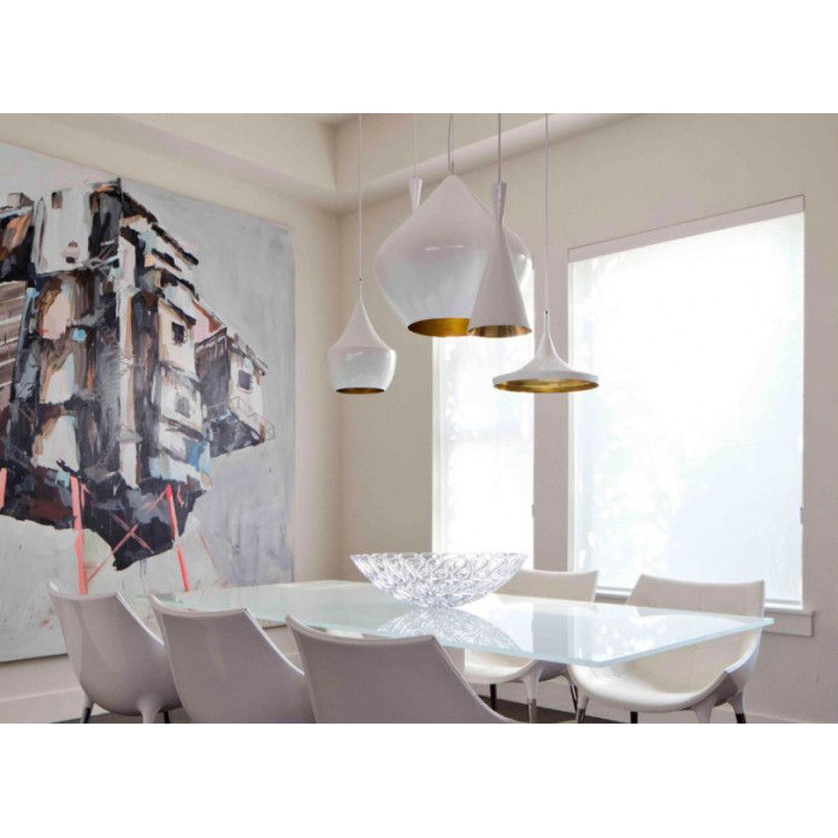 Beat Tall Pendant - Tall by Tom Dixon White – image 3