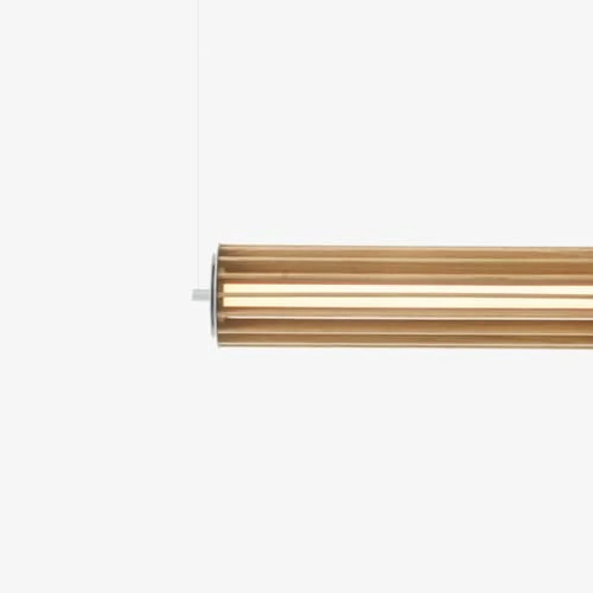 Numbra TY1 LED Pendant natural wood / L 122 cm - Can be placed horizontally or vertically - &tradition – image 9