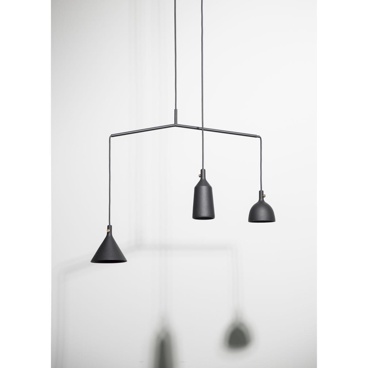 Cast Pendant - n°3 / Ø 7 x H 15 cm by Menu Black – image 5