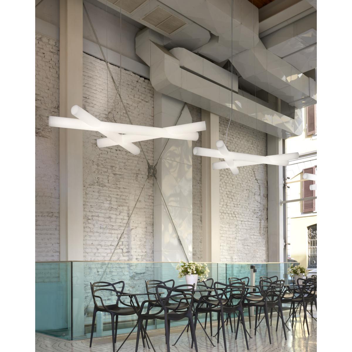 Mesh Pendant - / 162 x 76 cm by Slide White – image 2
