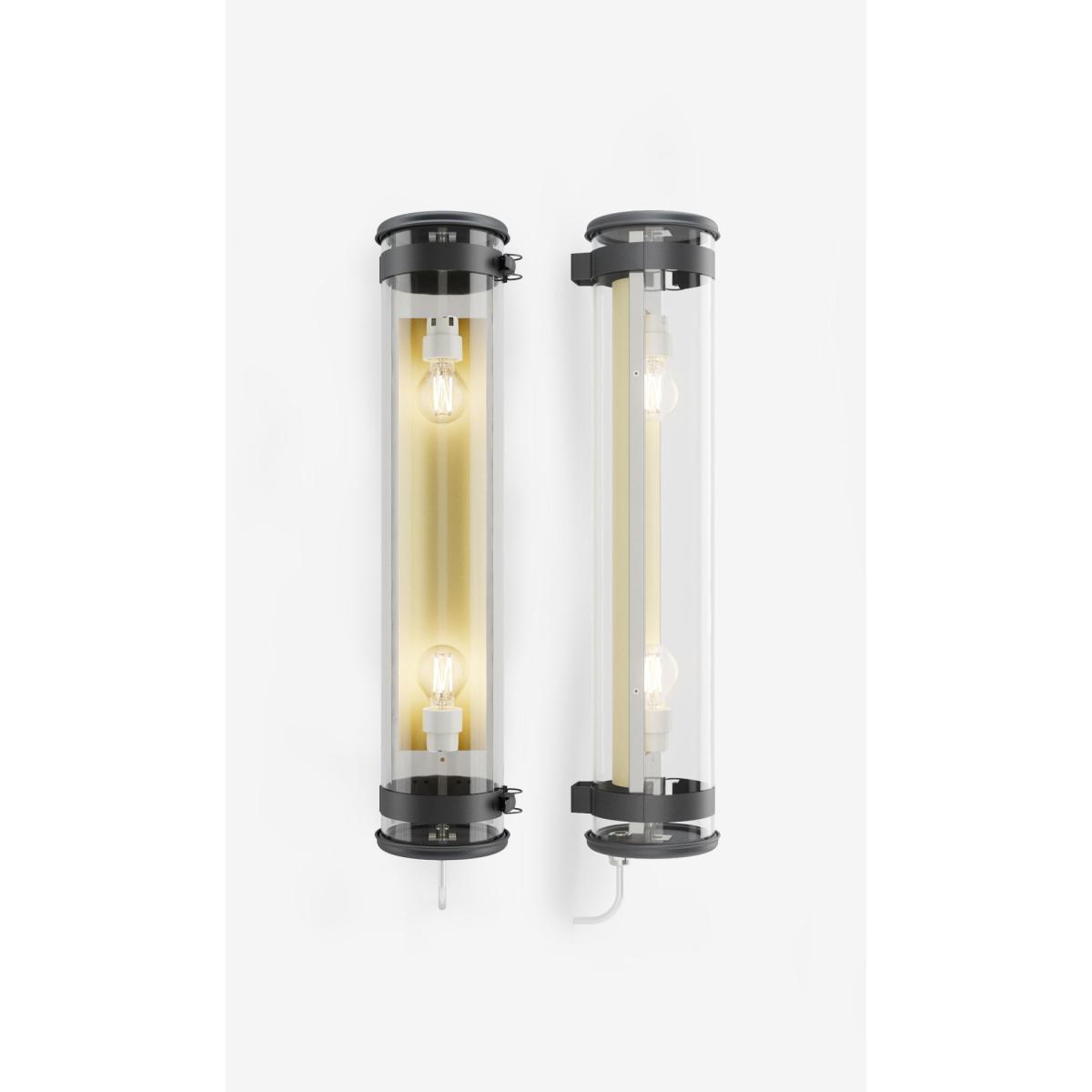 Rimbaud Wall light - / Pendant - L 68 cm by SAMMODE STUDIO Black/Gold – image 2