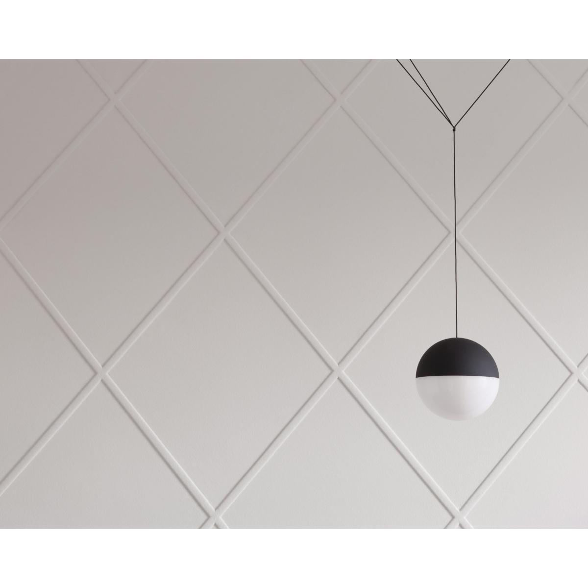 String Light Sphere Pendant by Flos Black – image 8