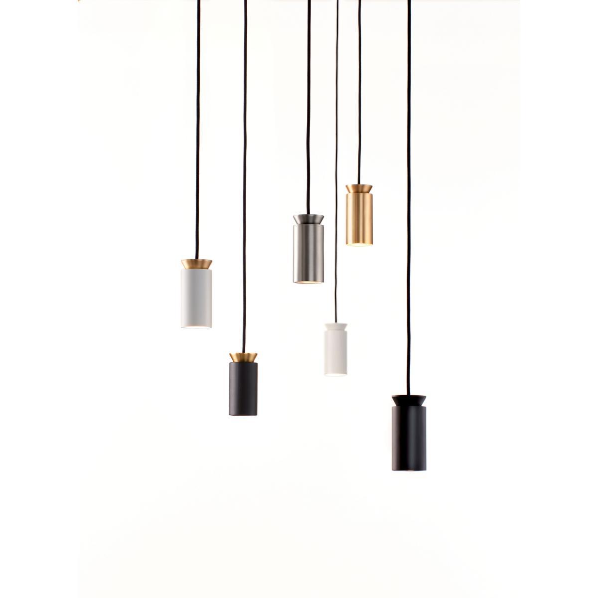 Triana Simple Pendant - / Ø 6 x 15 cm by Carpyen Black – image 2