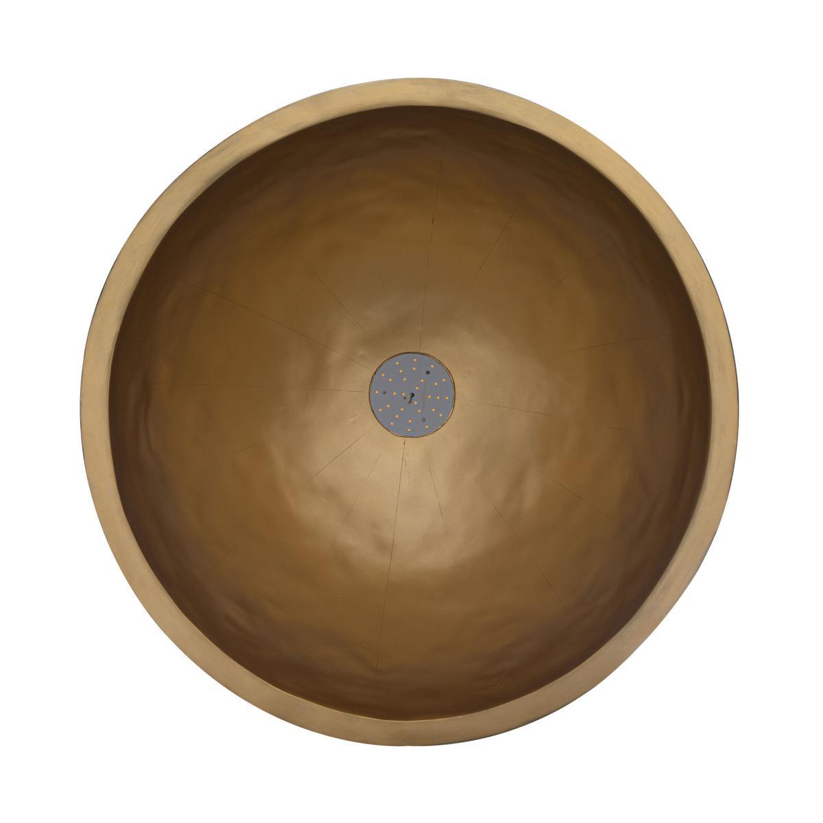 Cupolone LED Pendant - / Saint Peter’s Basilica dome - Ø 70 cm - Resin by Seletti Black/Gold – image 8