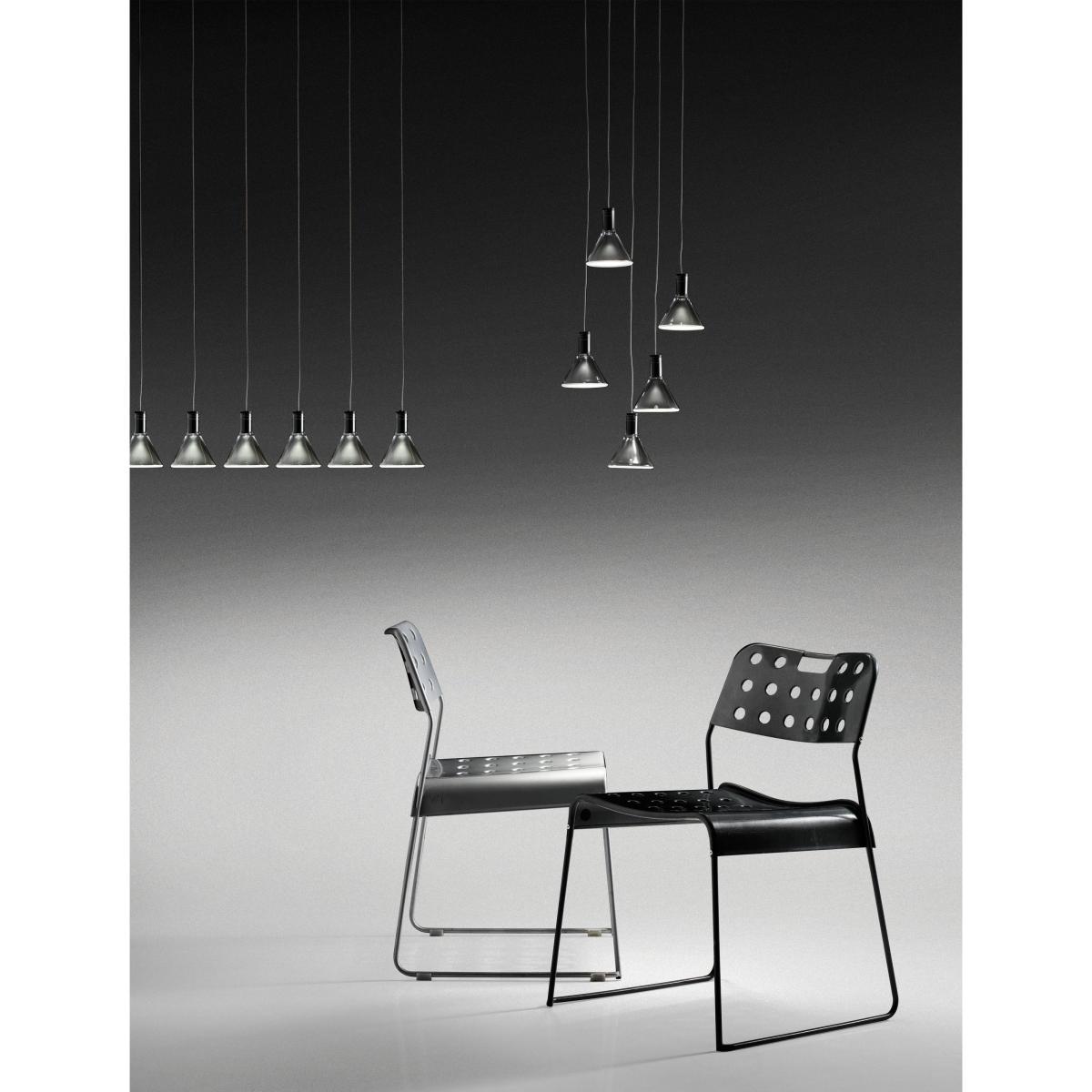 Multispot Polair LED Pendant - Glass - Ø 10,5 cm by Fabbian Transparent – image 2