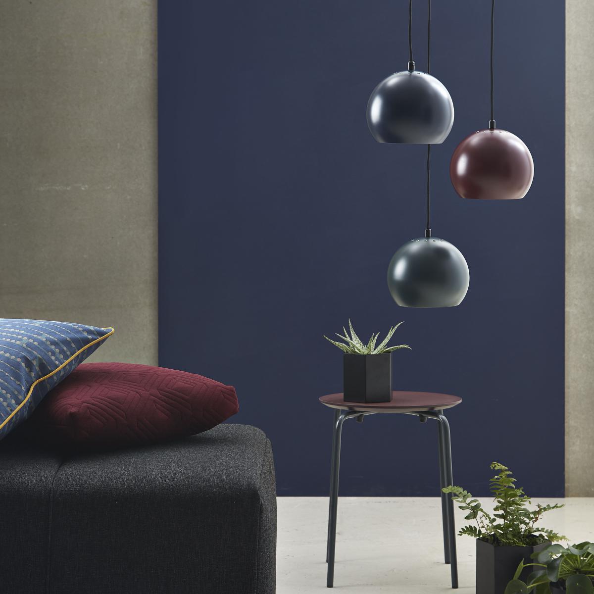 Ball Pendant - / Ø 18 cm - 1968 reissue by Frandsen Grey/Silver/Metal – image 4