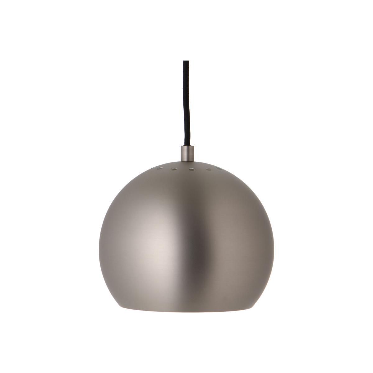 Ball Pendant - / Ø 18 cm - 1968 reissue by Frandsen Grey/Silver/Metal – image 1