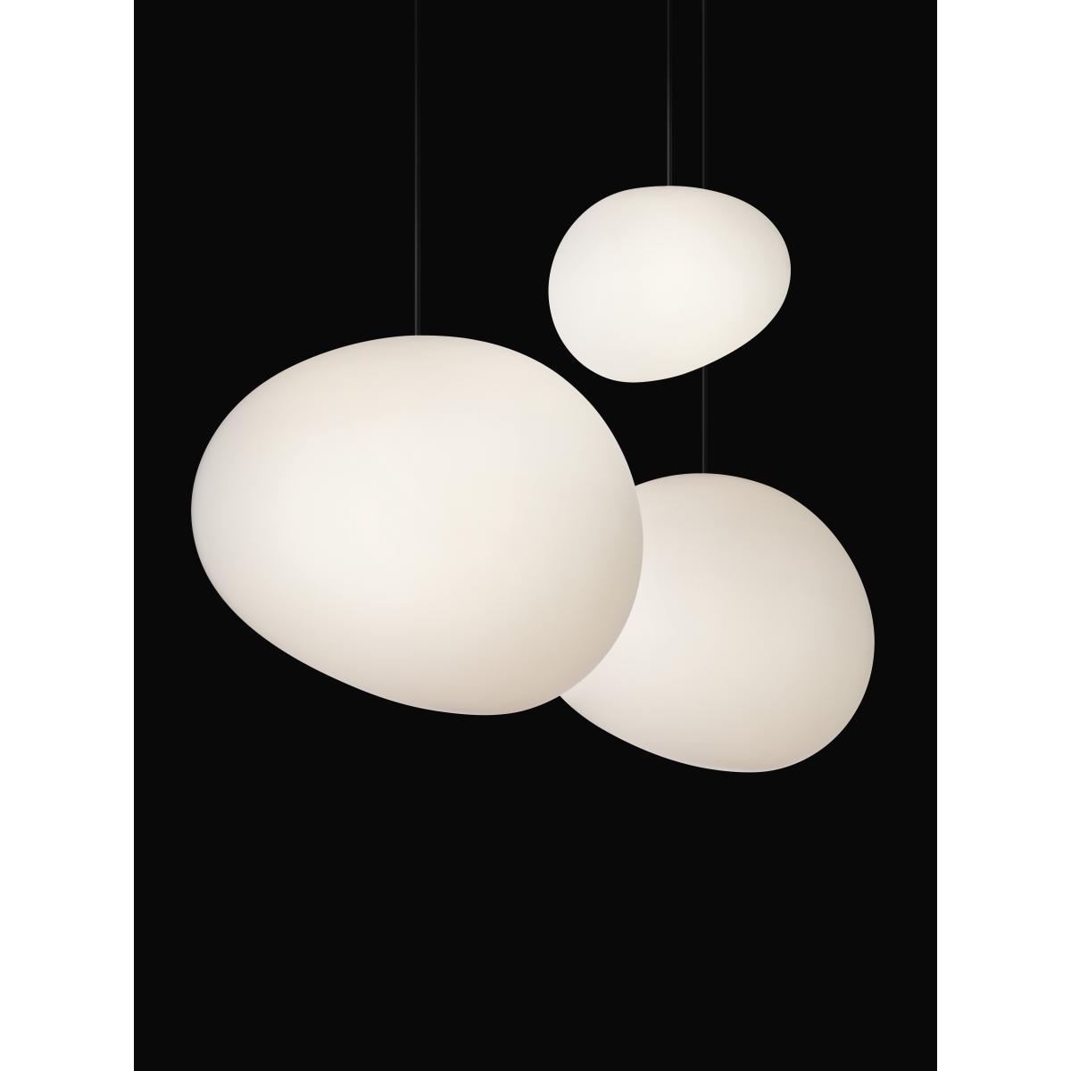 Gregg Outdoor Media Pendant - L 31 cm by Foscarini White – image 2