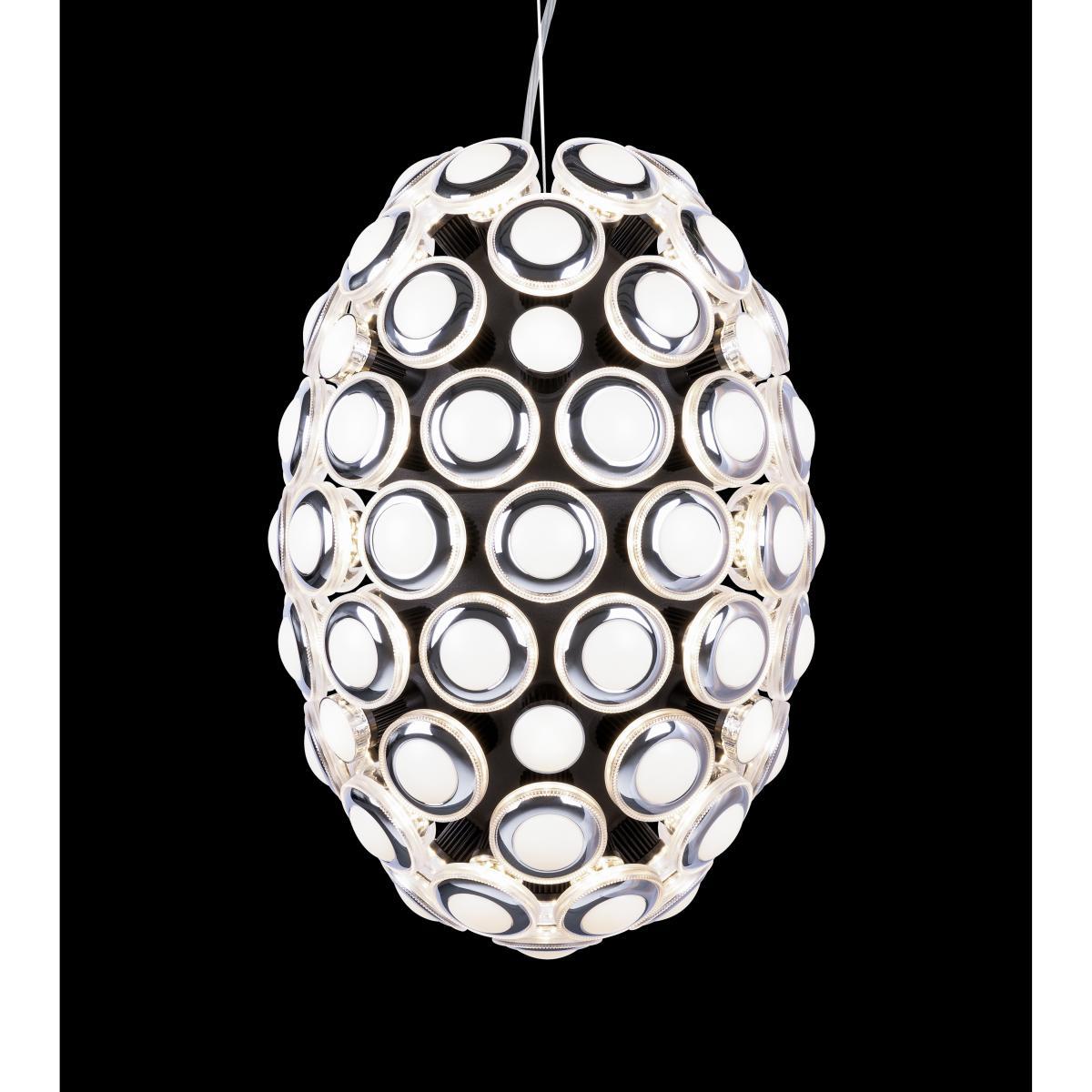 Iconic Eyes Pendant - / LED - Ø 60 x H 88 cm by Moooi Black/Metal – image 2