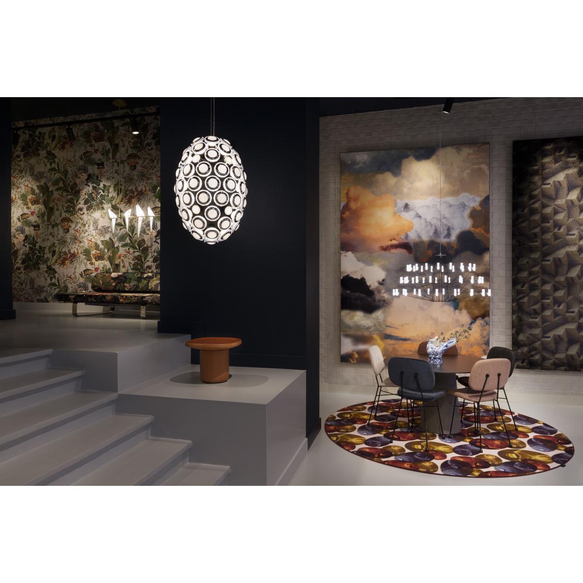 Iconic Eyes Pendant - / LED - Ø 60 x H 88 cm by Moooi Black/Metal – image 3