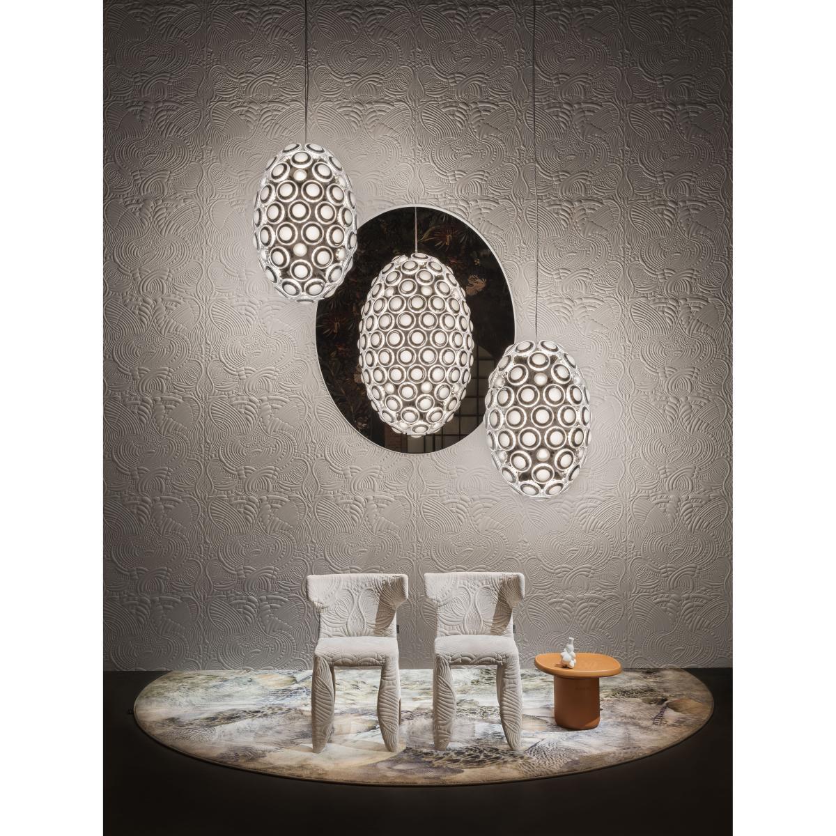 Iconic Eyes Pendant - / LED - Ø 60 x H 88 cm by Moooi Black/Metal – image 4