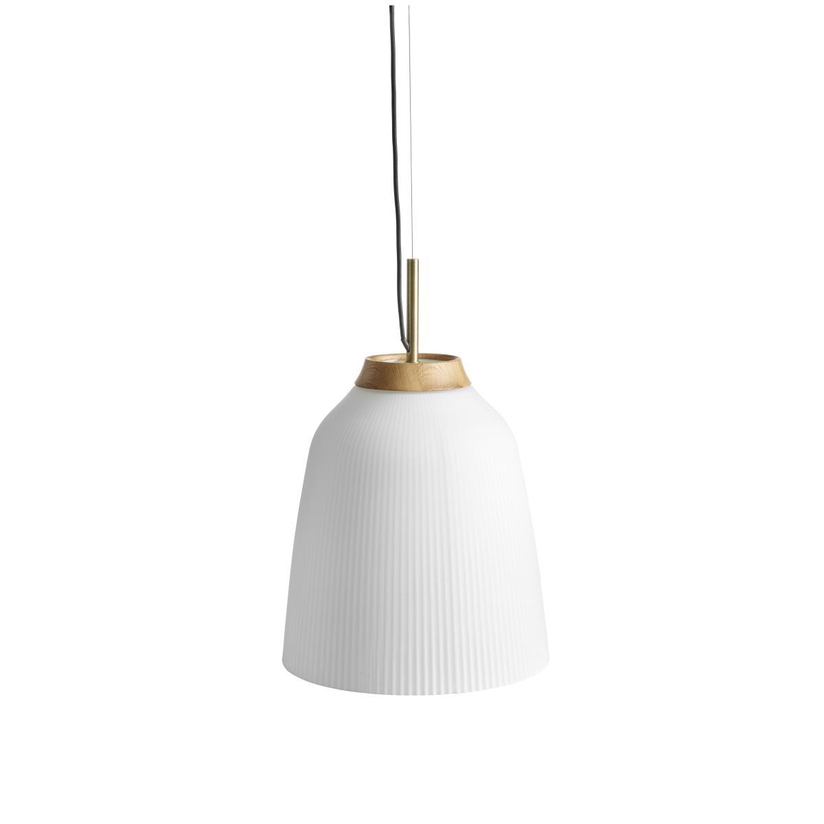 Campa Pendant - / Ø 27 x H 37.5 cm - Glass by Bolia White – image 2