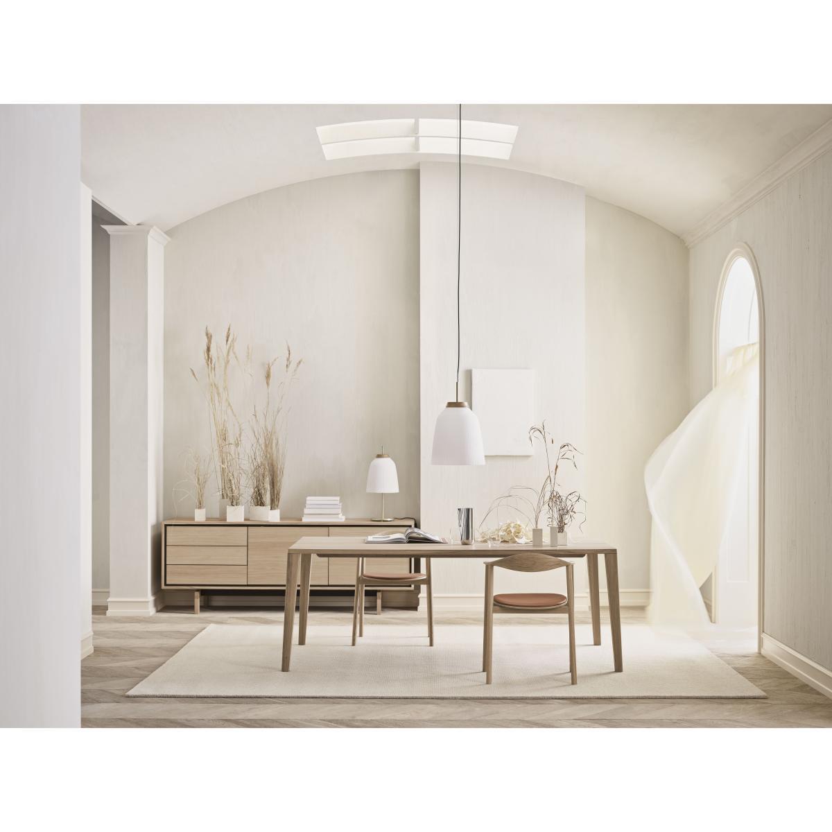 Campa Pendant - / Ø 27 x H 37.5 cm - Glass by Bolia White – image 4