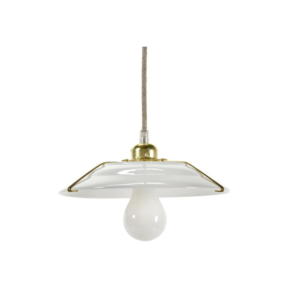 Switch Pendant - / Sandstone & brass - Ø 23 cm by Serax White – image 1