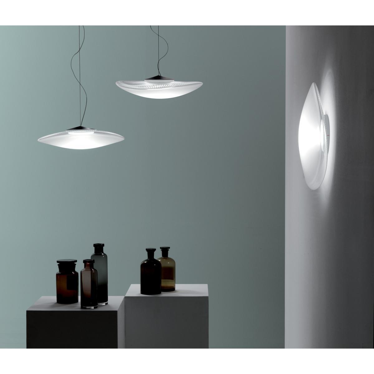 Loop LED Pendant - Glass - Ø 45 cm by Fabbian Transparent – image 3