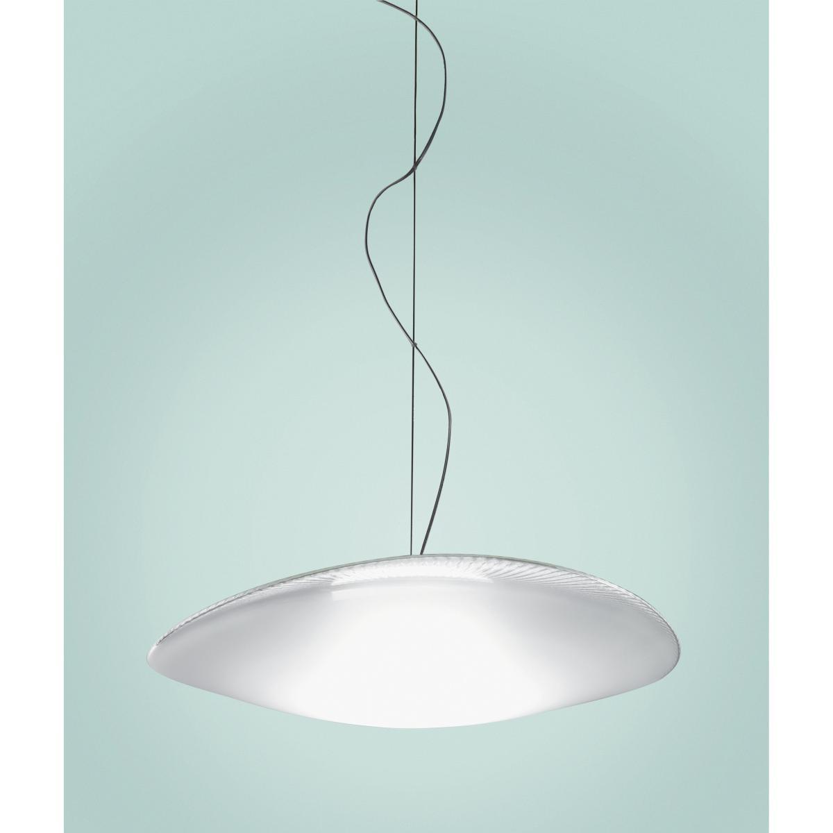 Loop LED Pendant - Glass - Ø 45 cm by Fabbian Transparent – image 5