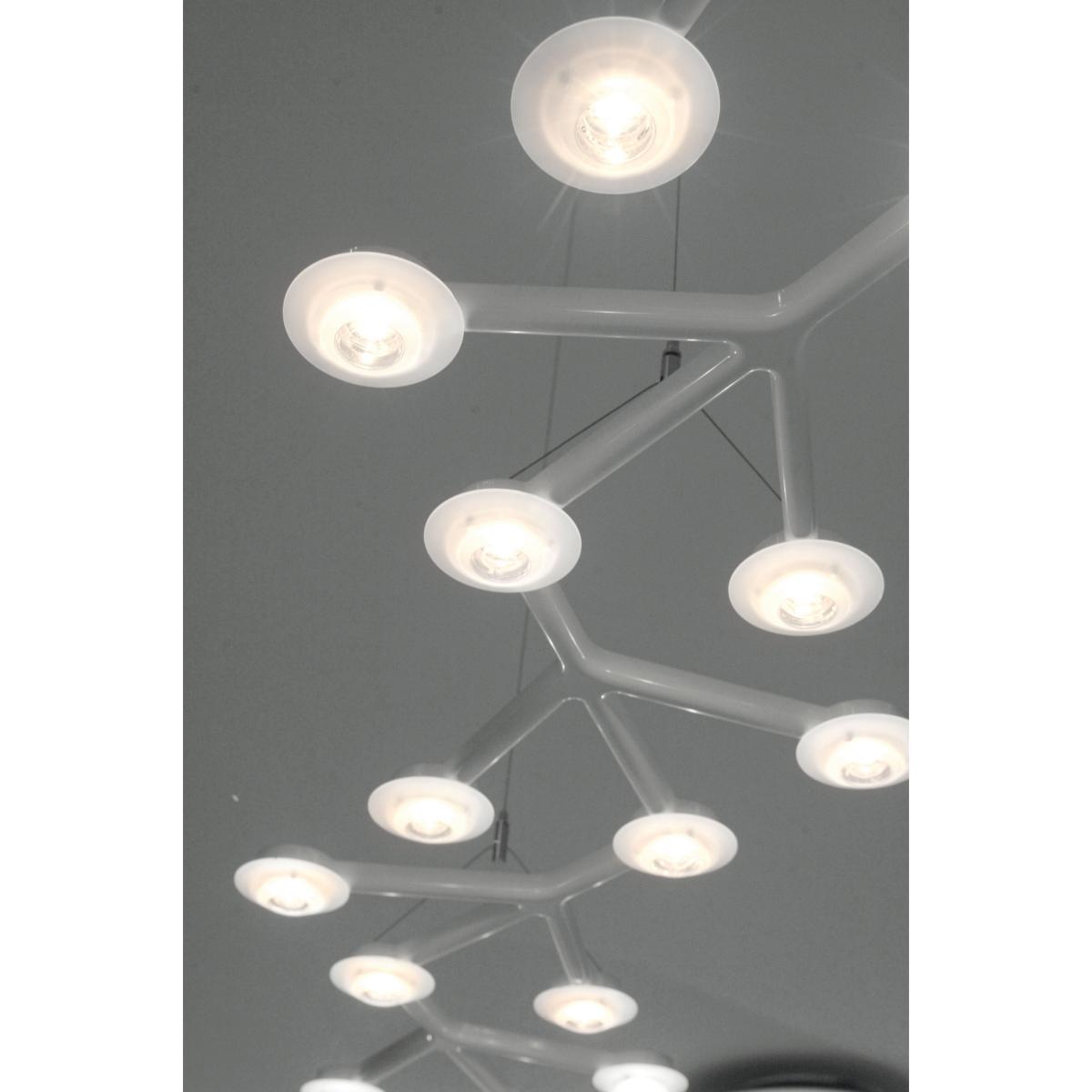 LED NET Pendant - Line - L 125 cm by Artemide White – image 2
