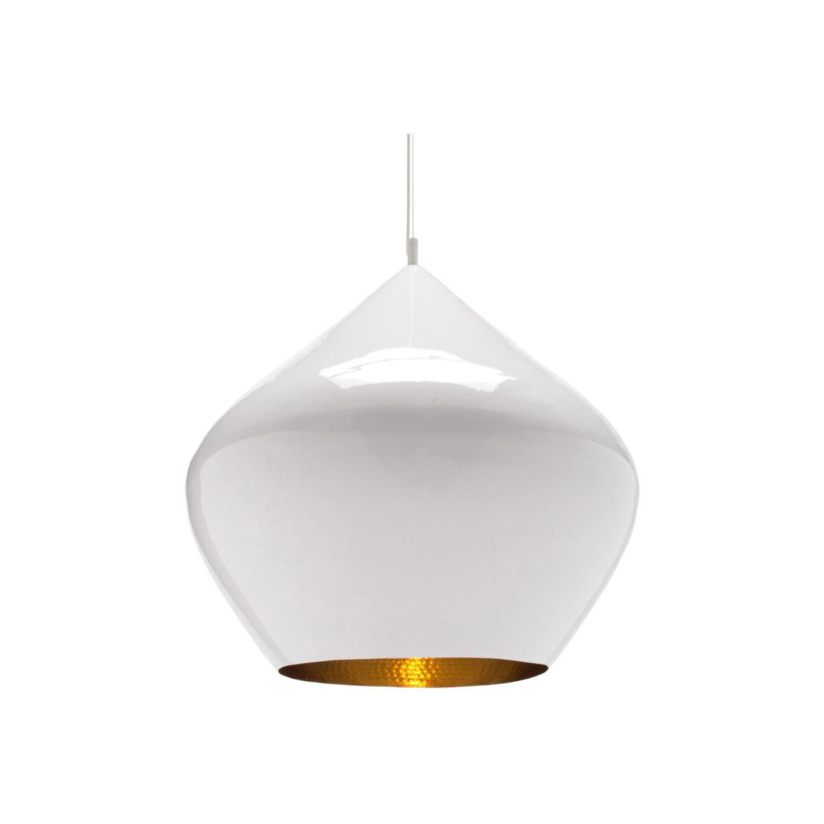 Beat Stout LED Pendant - / Ø 52 cm x H 50 cm - Hand-crafted by Tom Dixon White – image 1