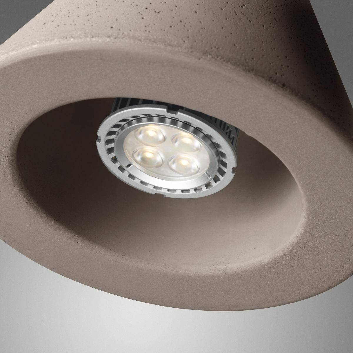 Aplomb Pendant - Triple - W 90 cm by Foscarini Grey – image 2