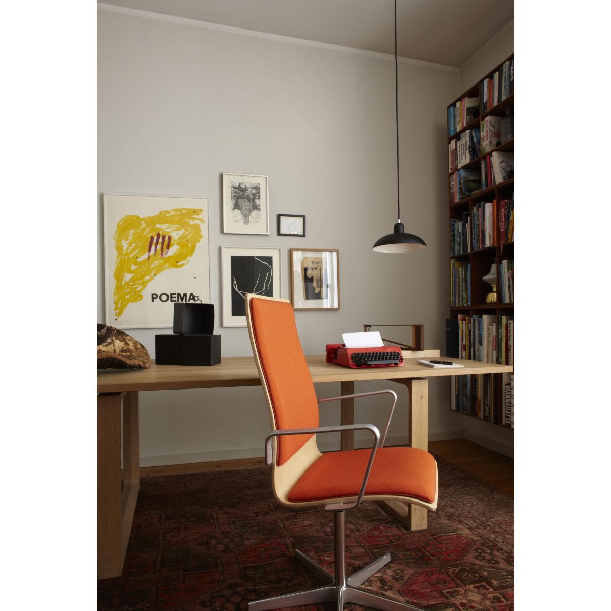 Kaiser Idell Pendant - 28,5 cm - 1930 reissue by Fritz Hansen Black – image 3
