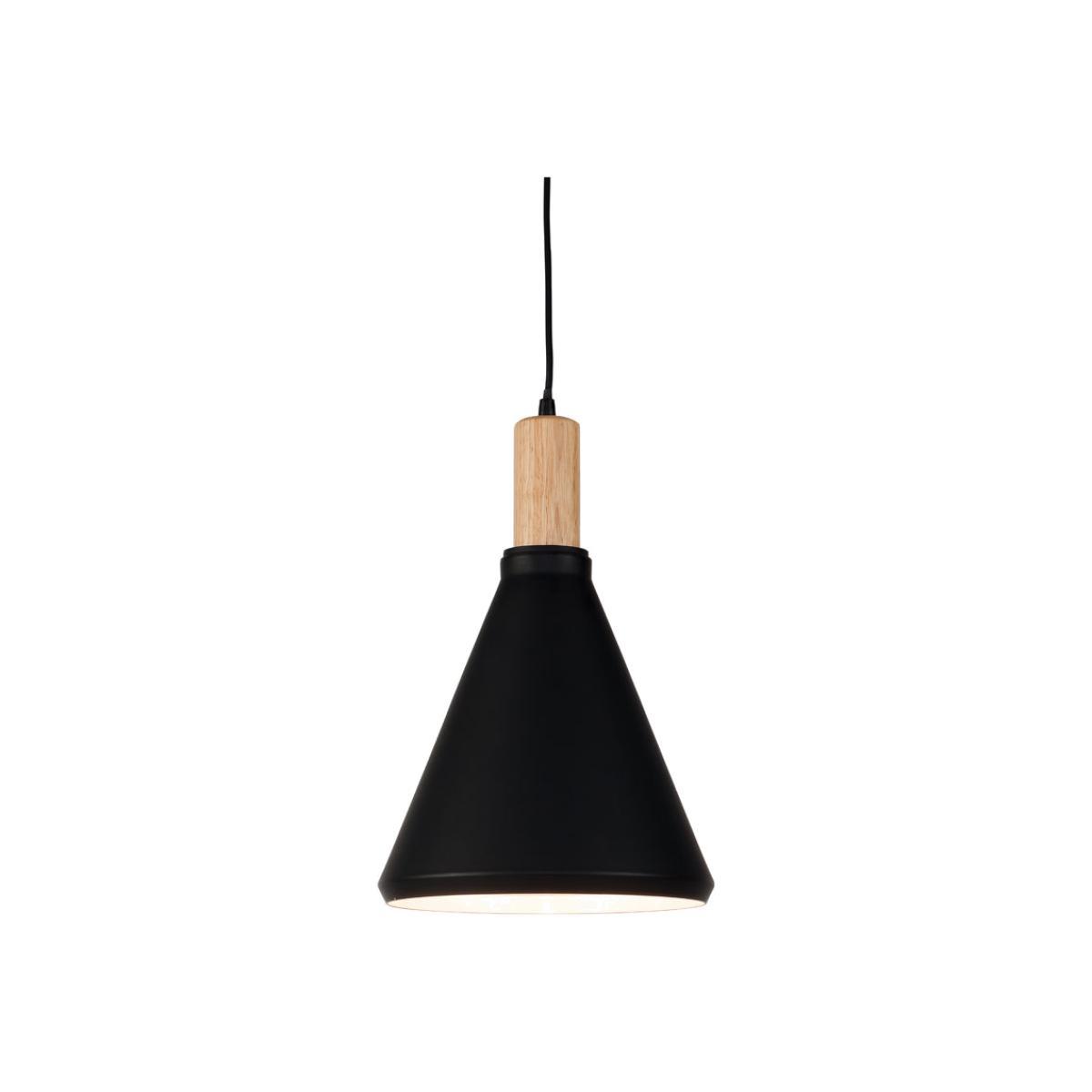 Melbourne Small Pendant - / Wood & Metal - H 30 cm by It's about Romi Black – image 1
