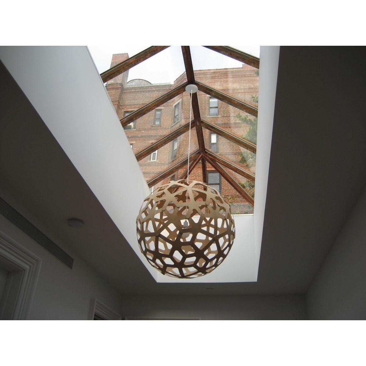 Coral Pendant - / Ø 80 cm by David Trubridge Natural wood – image 6