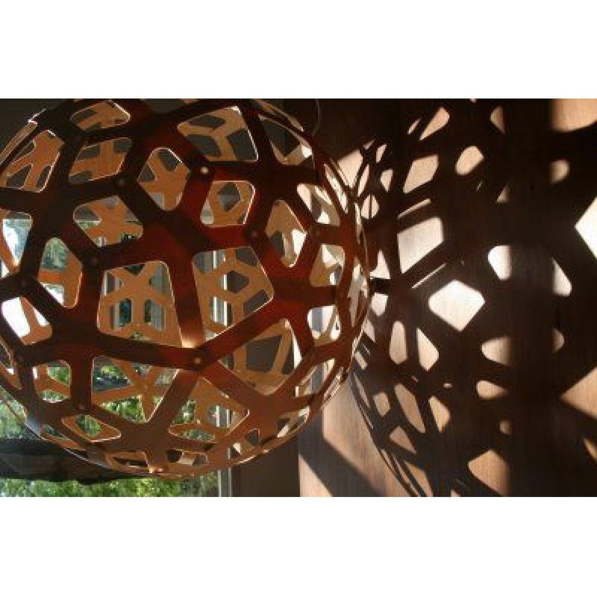 Coral Pendant - / Ø 80 cm by David Trubridge Natural wood – image 10