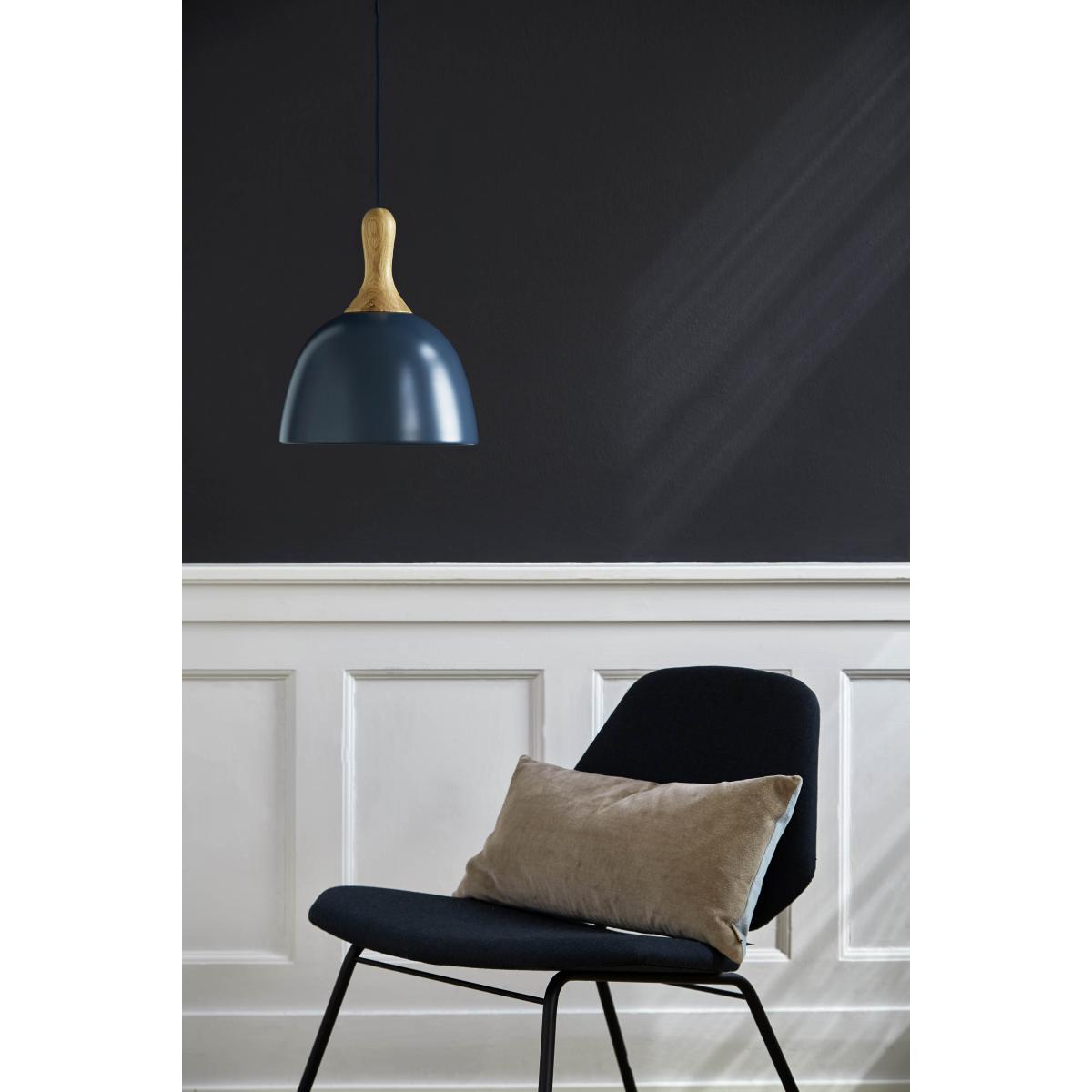 Topp Pendant - / Metal & wood - Ø 17.6 cm by Frandsen Grey – image 2