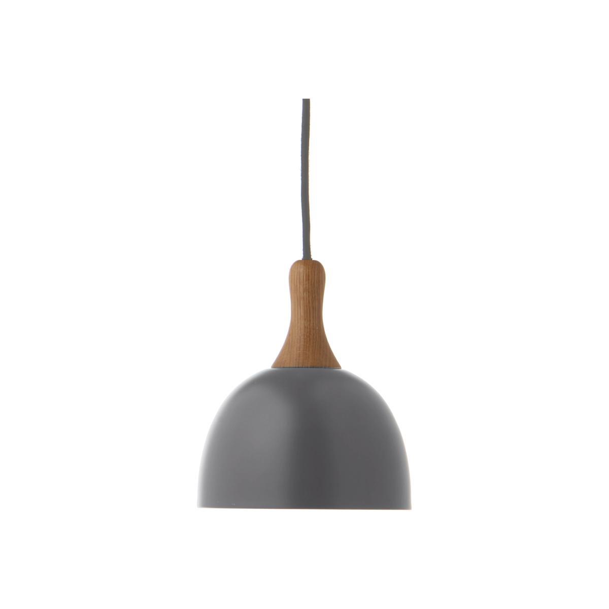 Topp Pendant - / Metal & wood - Ø 17.6 cm by Frandsen Grey – image 1