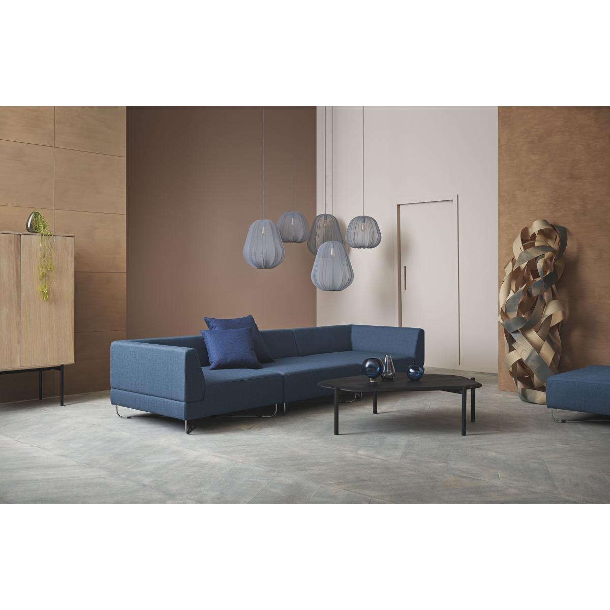 Balloon Small Pendant - / Translucent mesh - Ø 47 x H 40 cm by Bolia Grey – image 4