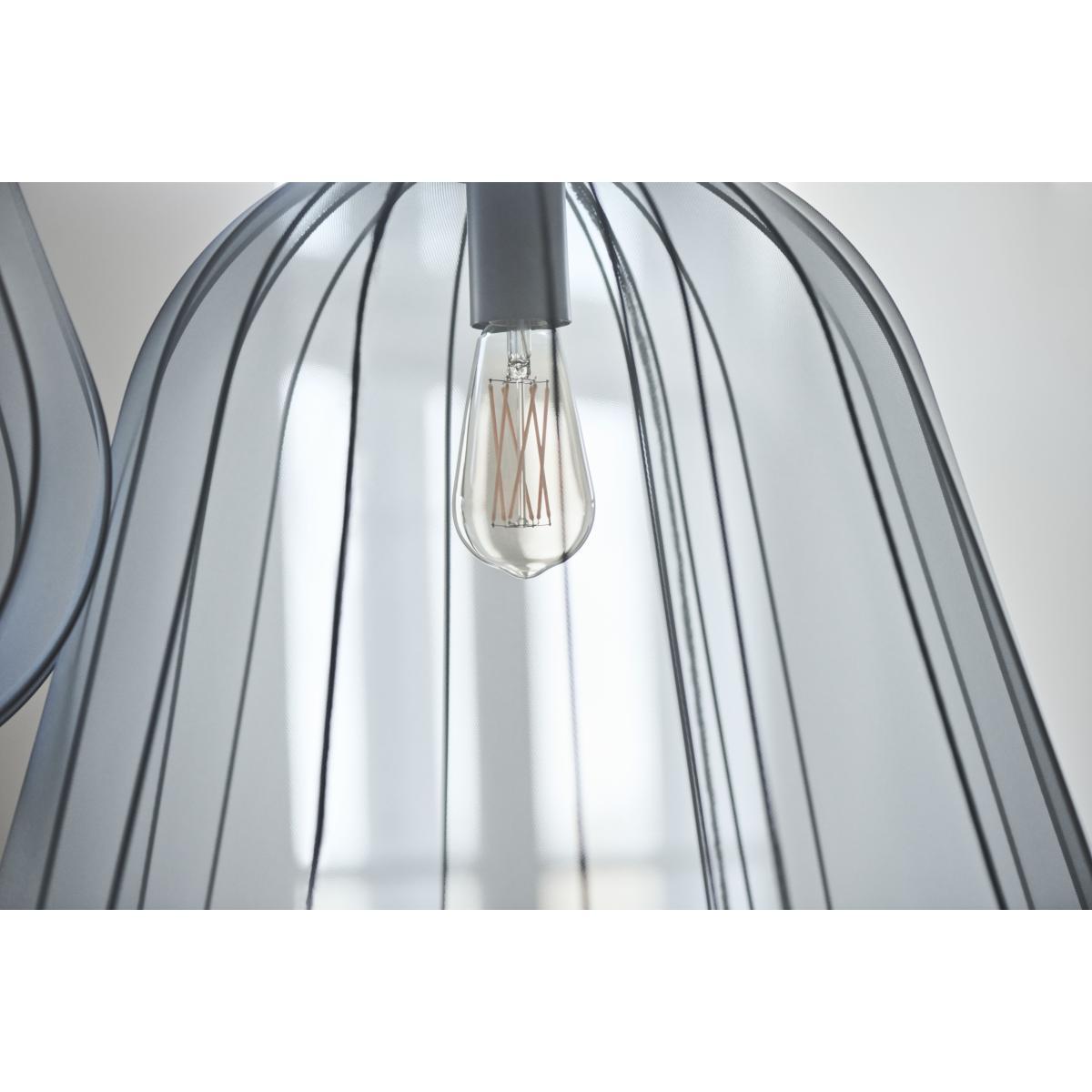 Balloon Small Pendant - / Translucent mesh - Ø 47 x H 40 cm by Bolia Grey – image 6